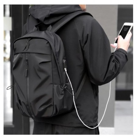 Waterproof Multi-Functional Laptop Backpack Black 111