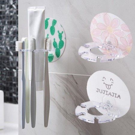 3 Pis Toothbrush & Toothpaste Holder - Toothbrush