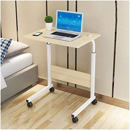 Moving Adjustable Folding Table Wood