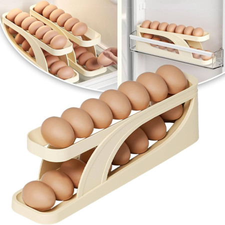 3 Pcs Double-Layer Egg Dispenser