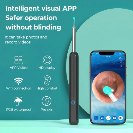 Wireless Visual Ear Pick Camera Ear Wax Removal