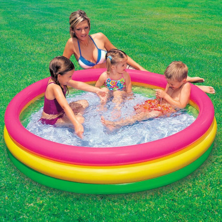 Intex Sunset Glow Inflatable Pool, 58 inch x 13 inch