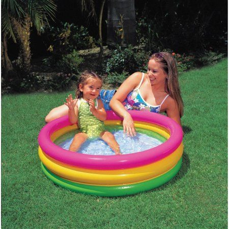 Small Intex Sunset Glow Baby Pool (0-2yrs baby)
