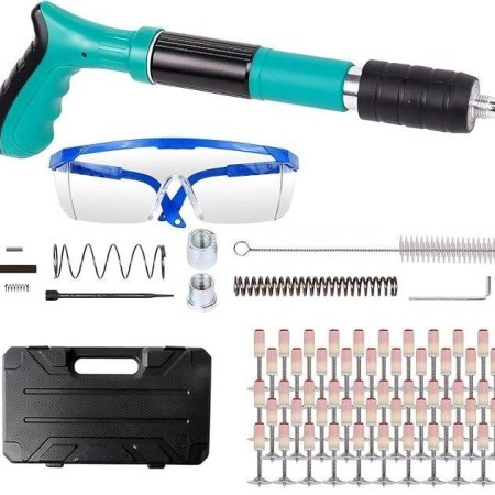 প্যারেক মারার গান মেশিন-Nail Gun with free 100 pcs pin