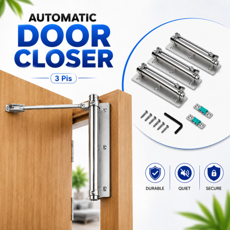 3 pcs Automatic Door Closer